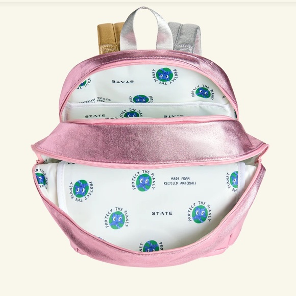 NWT Kane Double Pocket Large Backpack - Picture 4 of 5